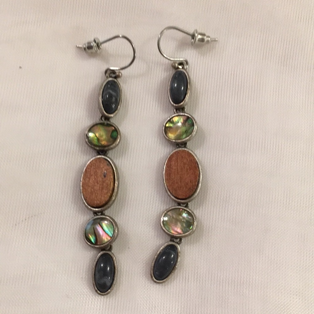 Boho Dangle Earrings (N) - Picture 2 of 4